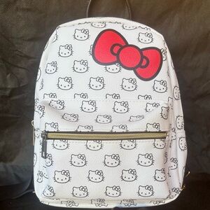 Hello Kitty White and Red Backpack